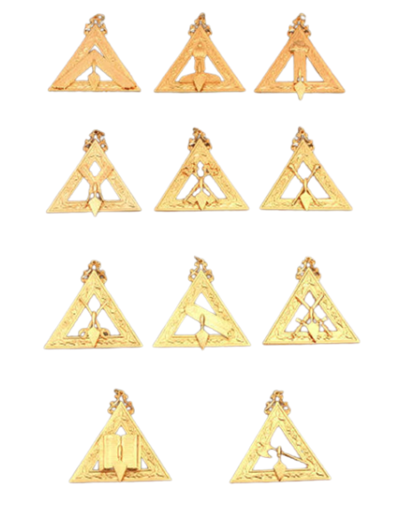 Bijoux officiers Cryptique lot de 11 pièces