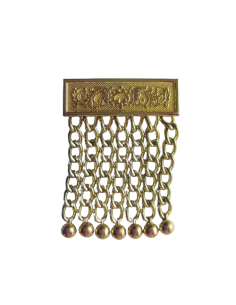 Penderille (pendeloque) avec barrette Argent ou Or