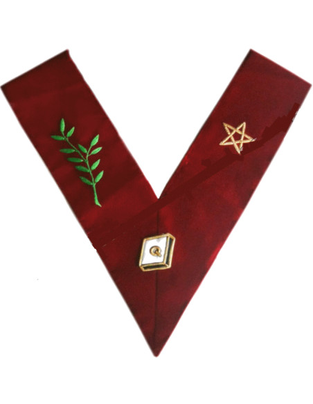 Sautoir / Collier 14eme Degré Grand Elu de la Voute Sacrée SCPLF et RAPPM