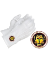 Gants Blancs Brodés par Rite (REAA-RF-RY-RMM-RER-RE-GCRF)