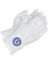 Gants Blancs Brodés par Rite (REAA-RF-RY-RMM-RER-RE-GCRF)