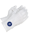 Gants Blancs Brodés par Rite (REAA-RF-RY-RMM-RER-RE-GCRF)