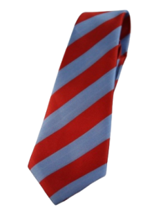 Cravate Arche Royale Ecossaise Rouge et bleue