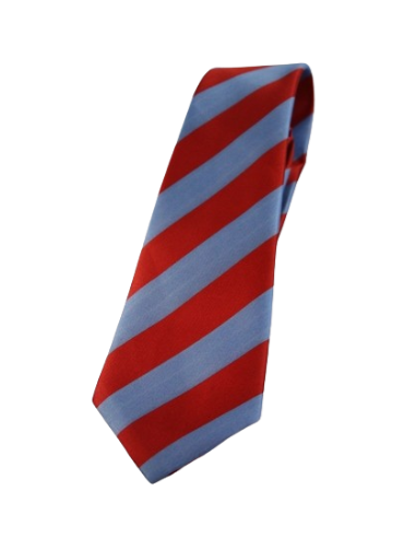 Cravate Arche Royale Ecossaise Rouge et bleue