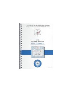 Ensemble Rituel et Memento Maitre RF (Rite Français) Cravate Alliance OFFERTE