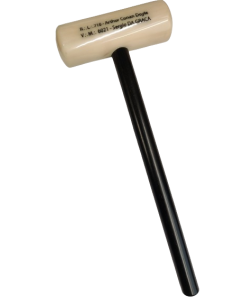 Maillet de Vénérable Maître (ivoire) Gravure Personnalisée 2