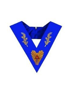 Sautoir  d'Officier RY Personnalisé au nom de la Loge (Rite York)