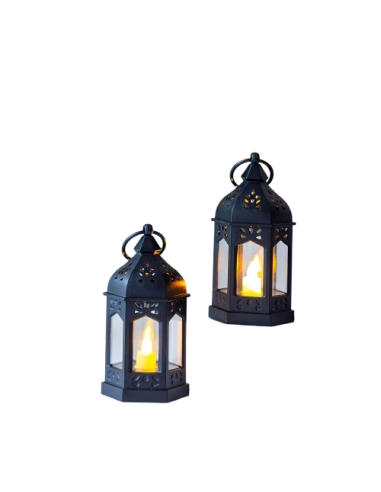 Lanterne avec Bougie LED
