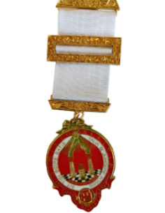 Bijou de Poitrine de Compagnon de l'Arche Royale Ecossaise GCAREOA