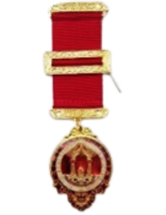 Bijou de Poitrine de Principal de l'Arche Royale Ecossaise GCAREOA