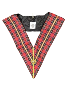 Sautoir / Collier Passé Vénérable RSE (Rite Standard d'Ecosse)