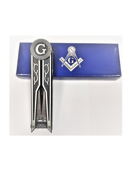 Couteau Franc-Maçon avec boite