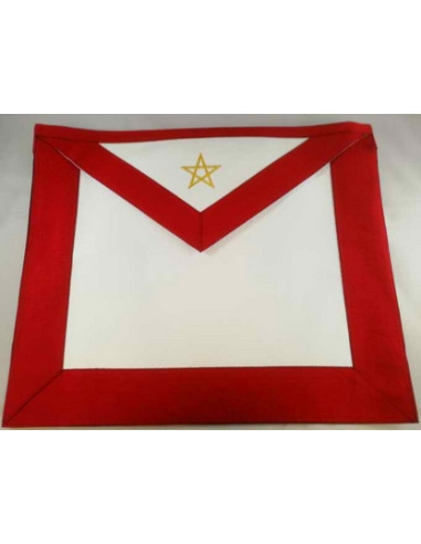 Tablier Excellent Maître de l'Arche Royale Ecossaise (cuir)