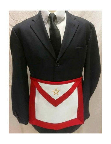 Tablier Excellent Maître de l'Arche Royale Ecossaise (cuir)