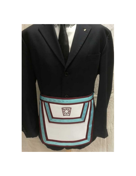 Tablier Vénérable Maître de Marque Cuir (GCAREAO)