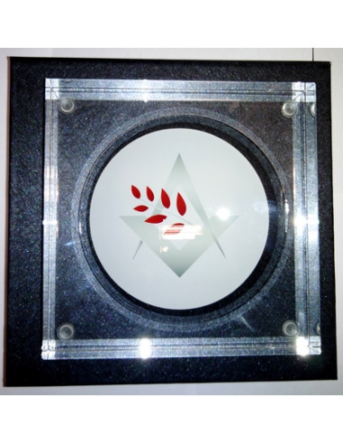 Vide - poche en verre Logo GL-AMF