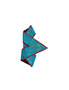 Sautoir d'Officier Maître de Cérémonies REAA (Rite Ecossais Ancien et Accepté)