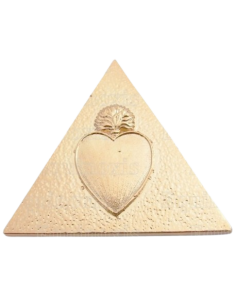 Bijou d'officier Elemosynaire Doré RER (Rite Ecossais rectifié)