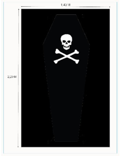 Drap Mortuaire RSE (Rite Standard d'Ecosse)