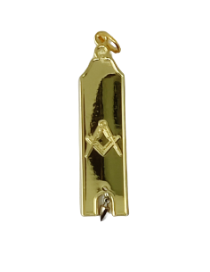 Bijou d'officier 2° (second) Surveillant Doré R.S.E. (Rite Standard Ecosse)