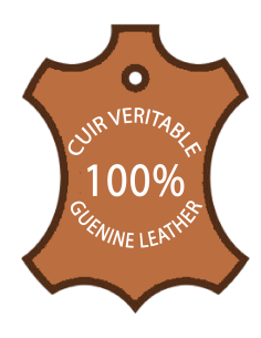 Tablier de Vénérable Maître RER (Rite Ecossais Rectifié) Cuir 2