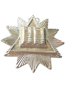 Bijou d'officier Chapelain ou Orateur Argent