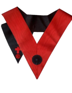 Sautoir 4eme Ordre du RF (Rite Français) de Chevalier Rose-Croix