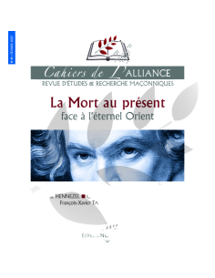 Cahiers de l'Alliance N°14 La Mort au Présent