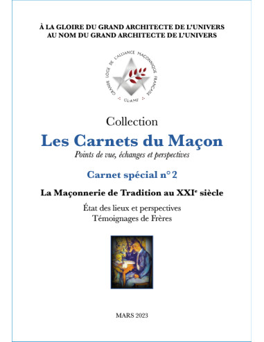 Les Carnets du Maçon, Carnet spécial n°2