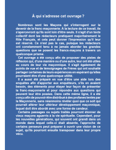 Les Carnets du Maçon, Carnet spécial n°2 2