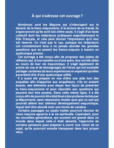 Les Carnets du Maçon, Carnet spécial n°2