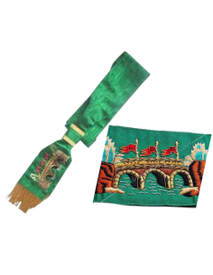 Ceinture 3eme Ordre du RF (Rite Français) Ceinture de Chevalier d'Orient