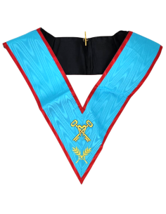 Sautoir d'Officier Trésorier REAA (Rite Ecossais Ancien et Accepté)
